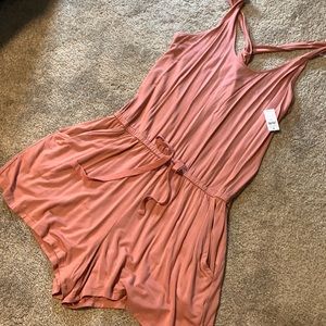 Dusty Rose Romper